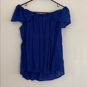 Off the shoulder blouse